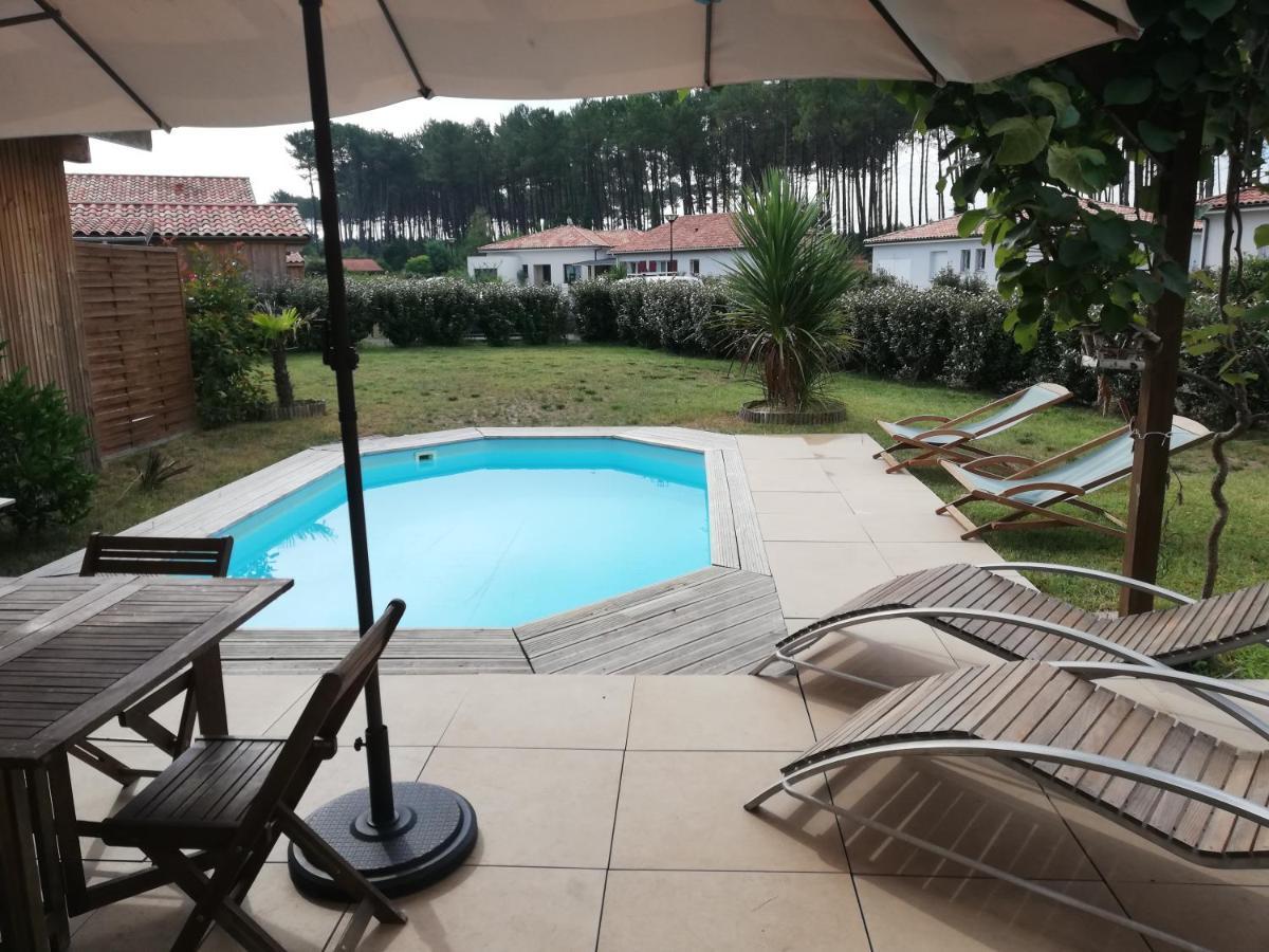 Maison Moderne Proche Lac Et Plage Leon Exterior photo