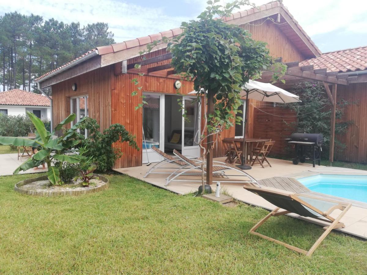 Maison Moderne Proche Lac Et Plage Leon Exterior photo